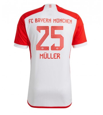 Maillot de foot Bayern Munich Thomas Muller #25 Domicile 2023-24 Manches Courte